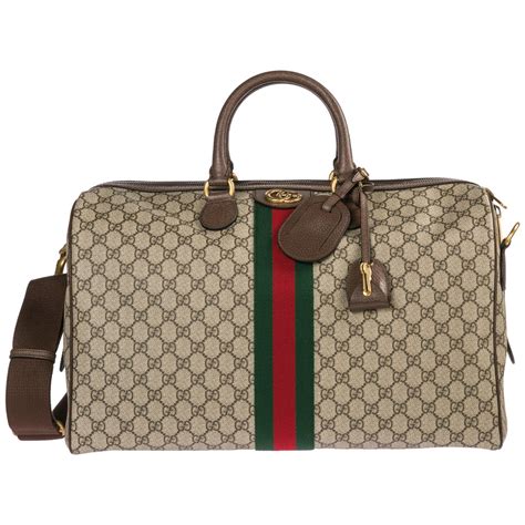 gucci men's travel accessories|Gucci duffle bags for men.